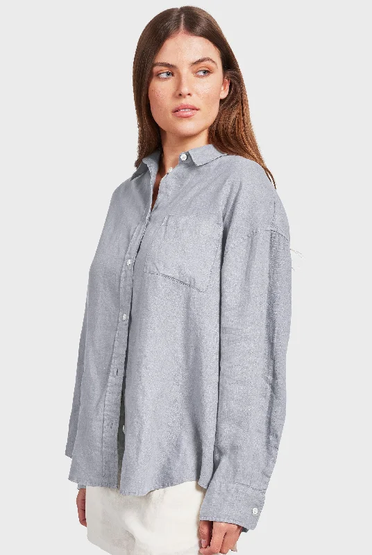 Blouses & Shirts sale-Hampton Linen Shirt