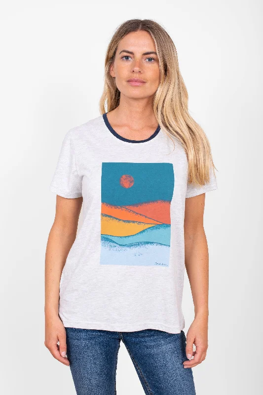 Blouses & Shirts fall-Landscape Tshirt