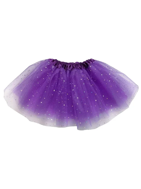 Shorts & Skirts affordable looks-Purple Sequin Heart Tutu Skirt Costume for Toddler, Girls, Women, Plus