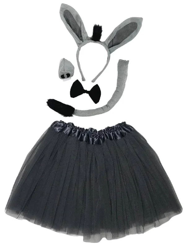 Shorts & Skirts comfortable fit-Adult Donkey Costume - Tutu Skirt & Headband Set for Adult or Plus Size