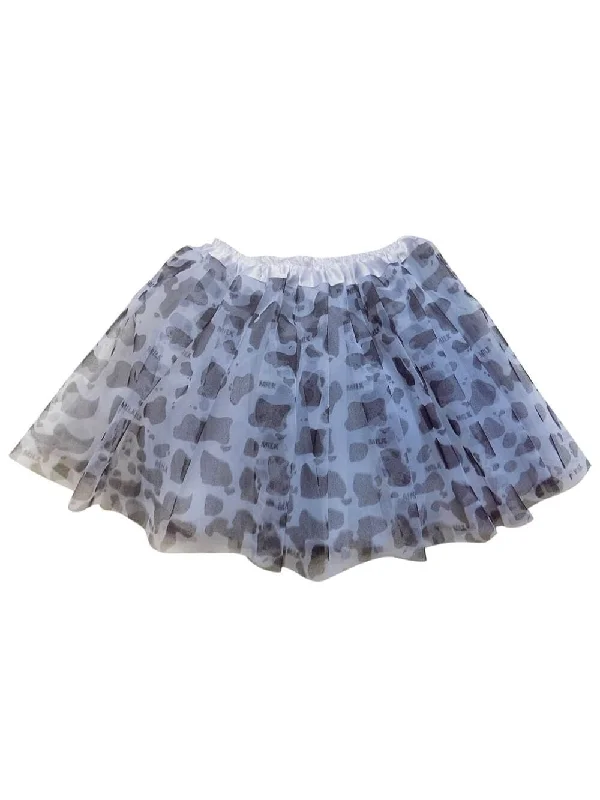 Shorts & Skirts fashion trends-Cow Tutu Skirt for Adult - Women's Cow Print 3- Layer Basic Ballet Tutu