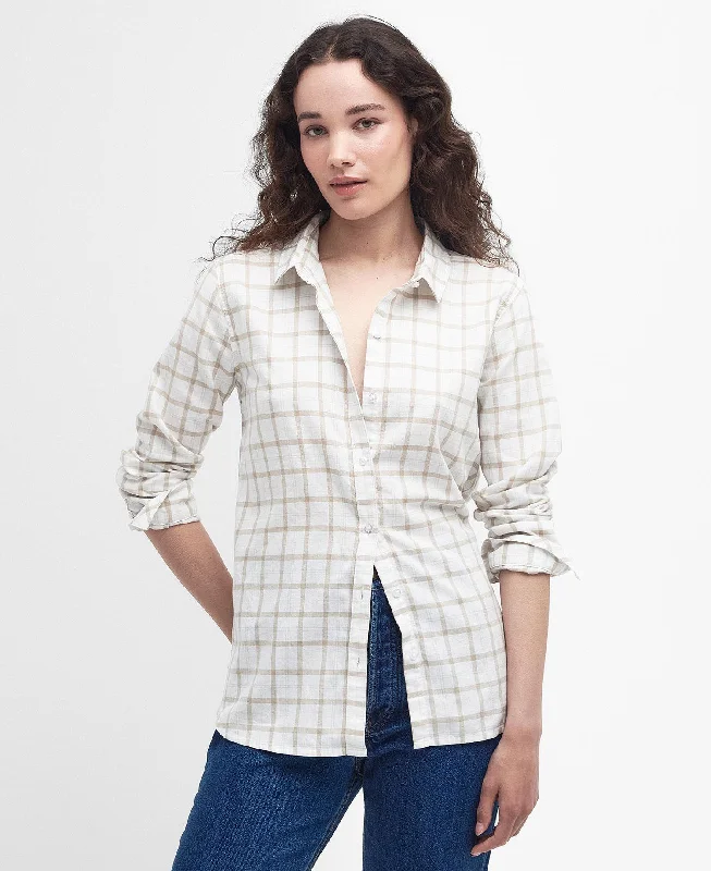 Blouses & Shirts for collaboration-Barbour Womens Newbury shirt - Cloud check