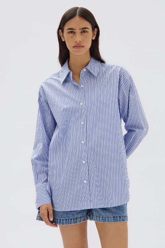 Blouses & Shirts for alumni-Signature Poplin Shirt