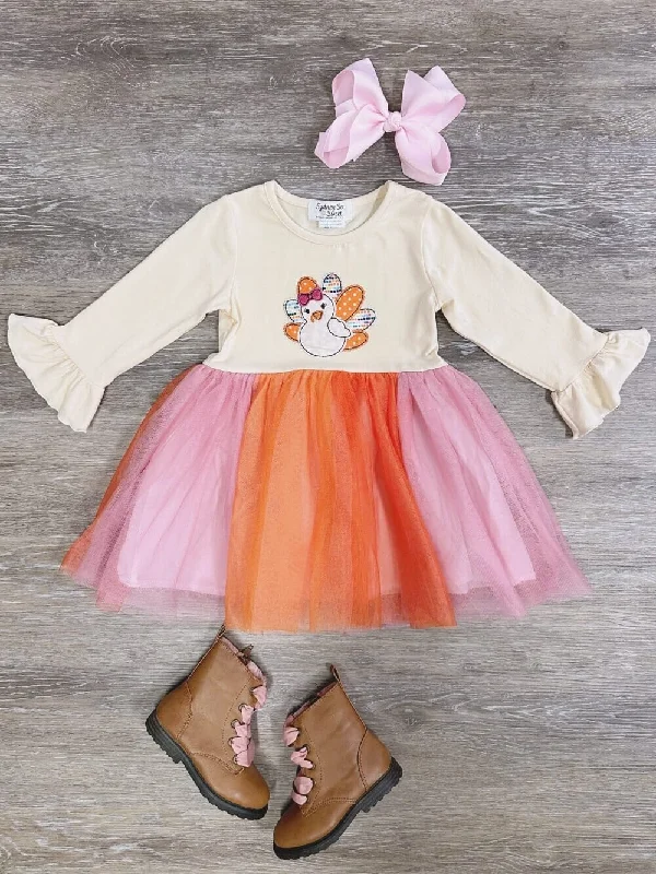 Shorts & Skirts fast shipping-Little Turkey Girls Chiffon Skirted Dress