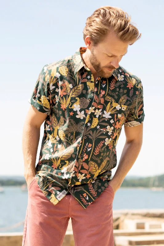 Blouses & Shirts for flash sale-Botanical Jungle Shirt