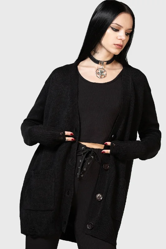 Cardigans with contrast trim-Next Regret Knit Cardigan