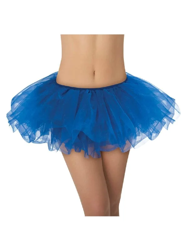 Shorts & Skirts seasonal fits-Royal Blue - 5 Layer Tutu Skirt for Running, Dress-Up, Costumes