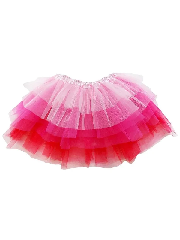 Shorts & Skirts online looks-Pink, Hot Pink, Red 6 Layer Tutu Skirt Costume for Girls, Women, Plus