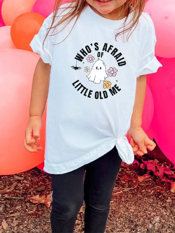 Shorts & Skirts outfit inspiration-Who's Afraid of Little Old Me Youth Short Sleeve Tee