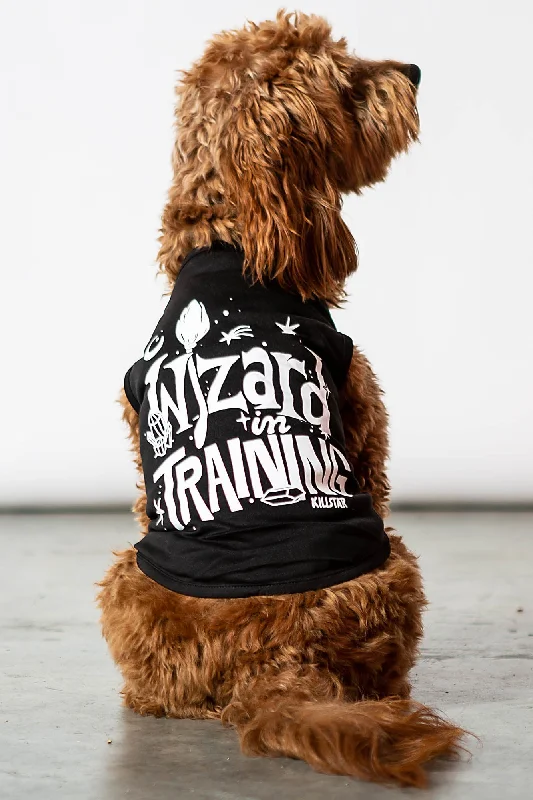 Waistcoats & Vest white design-Wizard In Training Pet Vest