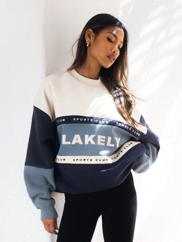 Alpine Oversized Jumper - Light Blue