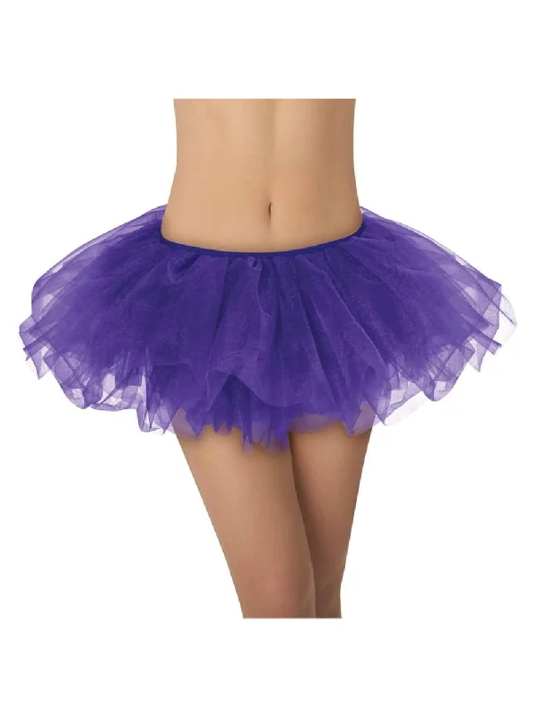 Shorts & Skirts stylish trends-Purple - 5 Layer Tutu Skirt for Running, Dress-Up, Costumes