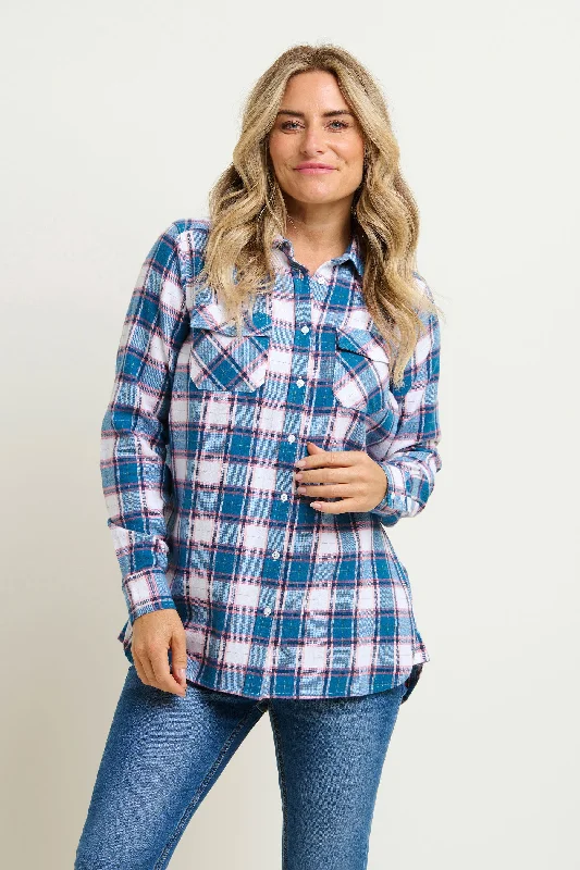 Blouses & Shirts for western-Lucille Flannel Shirt