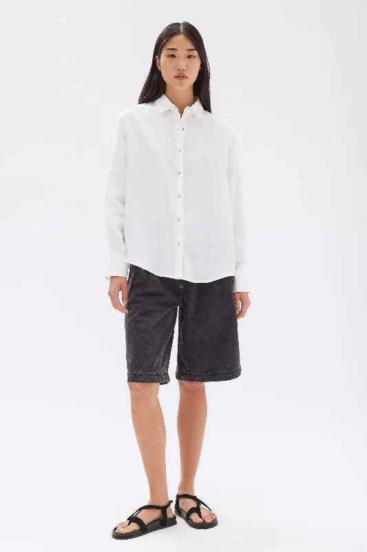 Blouses & Shirts for professor-Xander Linen Shirt