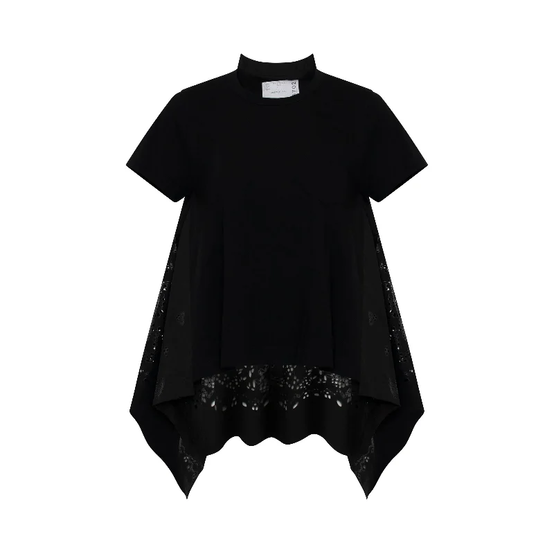 Blouses & Shirts for sleepwear-Bandana Opal T-Shirt in Black