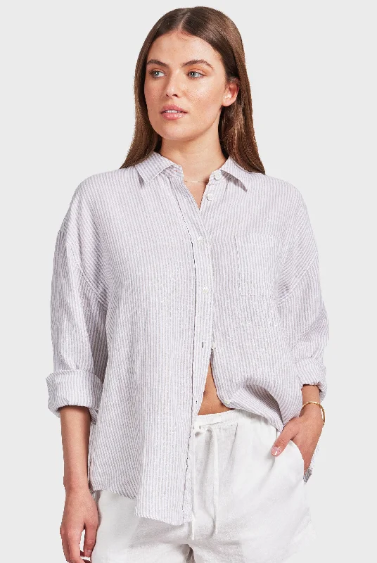 Blouses & Shirts linen-Rory Linen Shirt