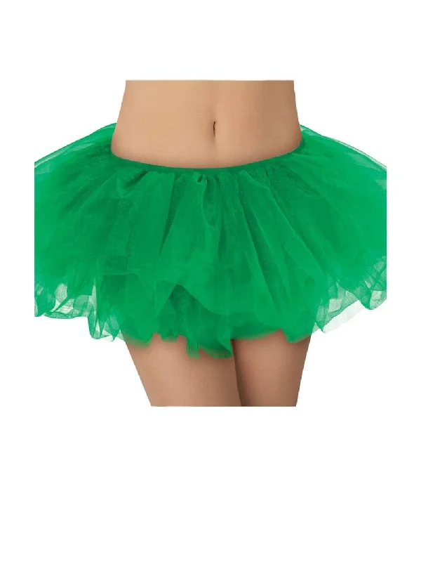 Shorts & Skirts online styles-Green - 5 Layer Tutu Skirt for Running, Dress-Up, Costumes