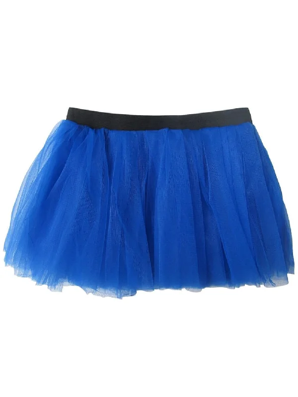 Shorts & Skirts comfy trends-Royal Blue Adult Size Women's 5K Running Tutu Skirt Costume