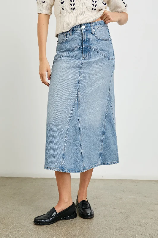 Shorts & Skirts exclusive offers-DEL REY SKIRT - ORIGINAL BLUE