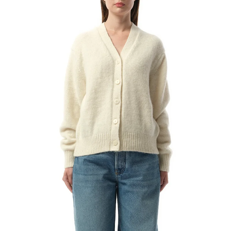 Cardigans with picnic style-Le Cardigan Jacquemus in Light Beige