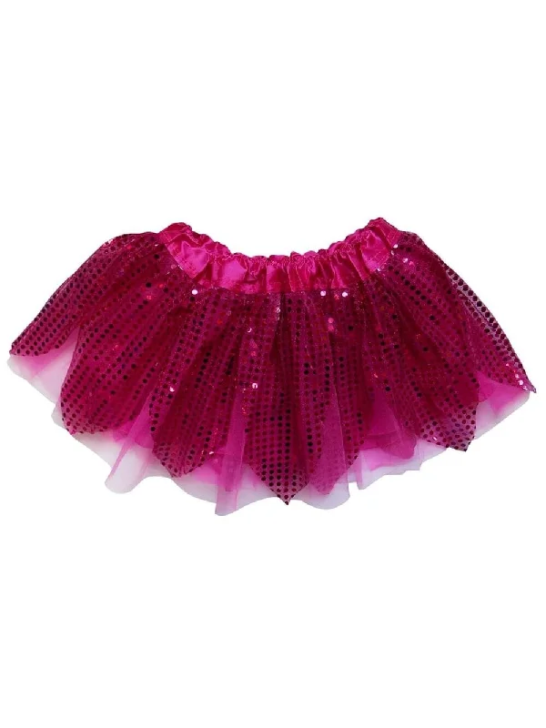 Shorts & Skirts latest fits-Hot Pink Sparkle Running Tutu Skirt Costume for Girls, Women, Plus