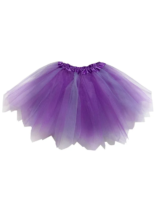 Shorts & Skirts chic styles-Lavender & Purple Fairy Costume Pixie Tutu Skirt for Kids, Adults, Plus