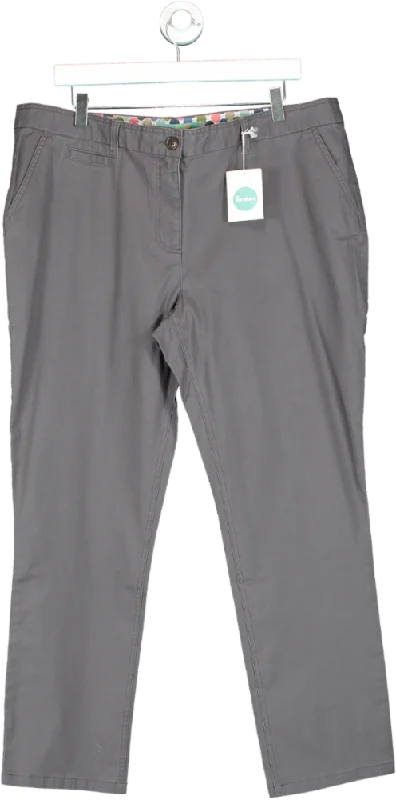 Boden Grey Ankle Skimmer Chino Trousers UK 18