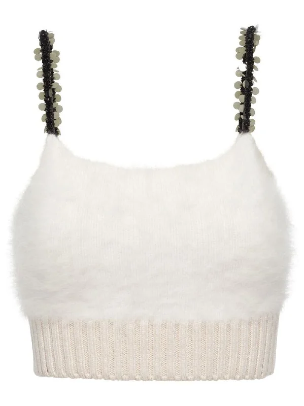 Angora Cropped Top