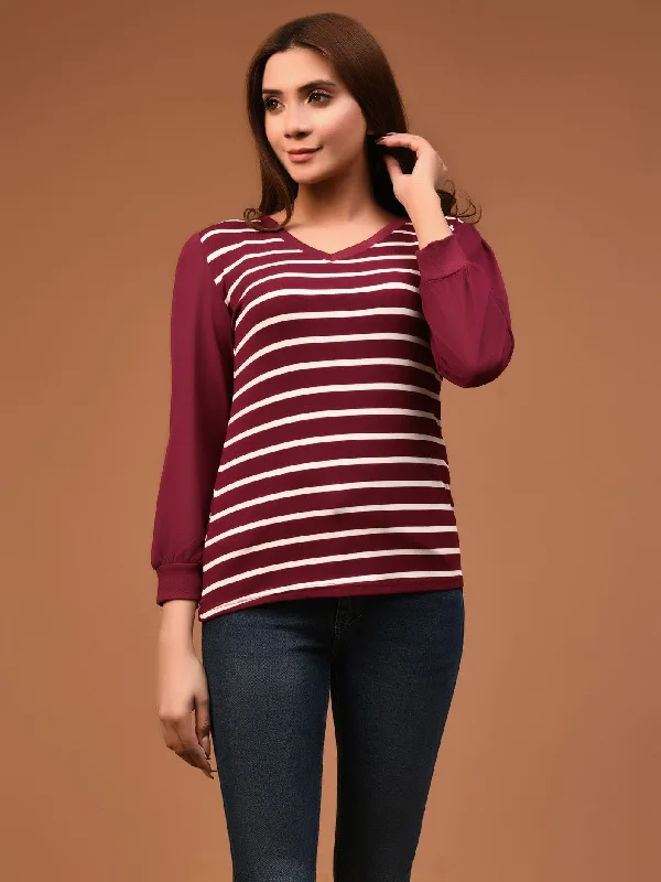 Striped Basic Top