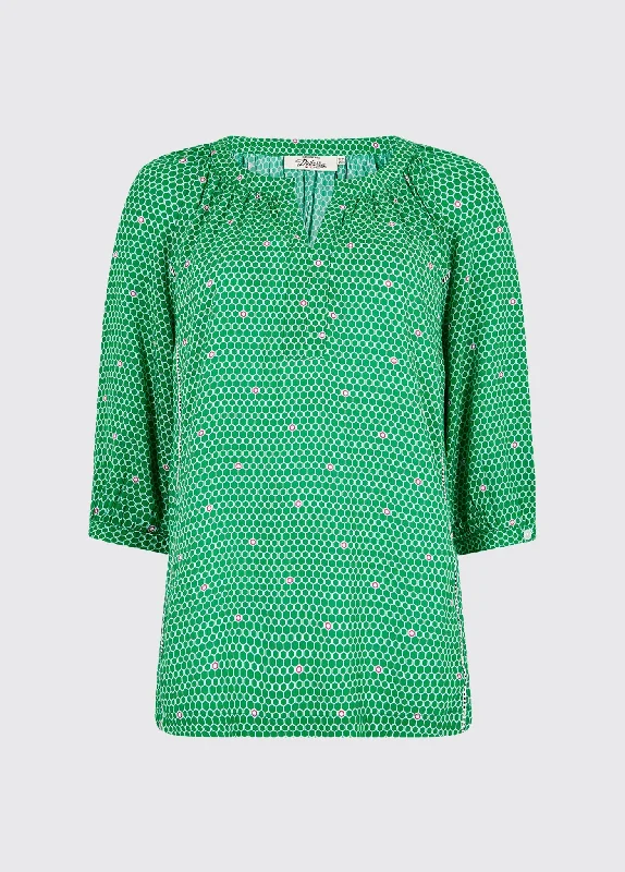 Cloudberry Top - Kelly Green