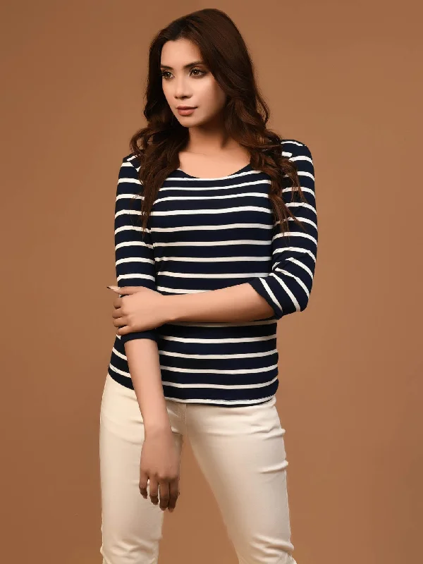 Striped Basic Top