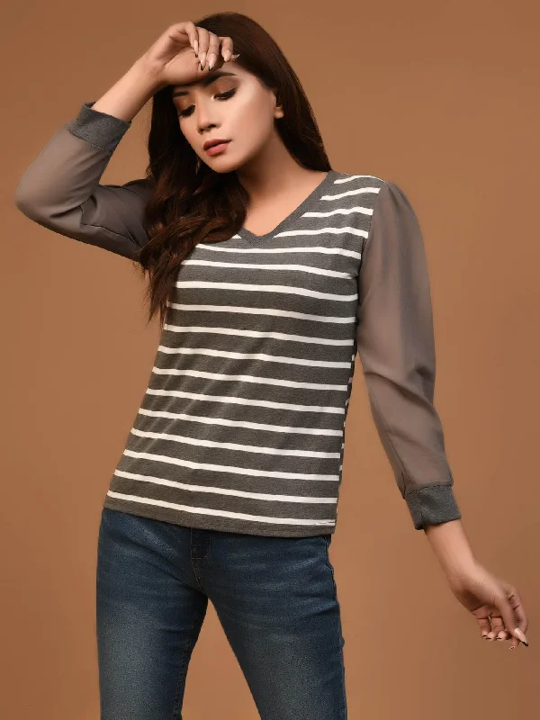 Striped Basic Top