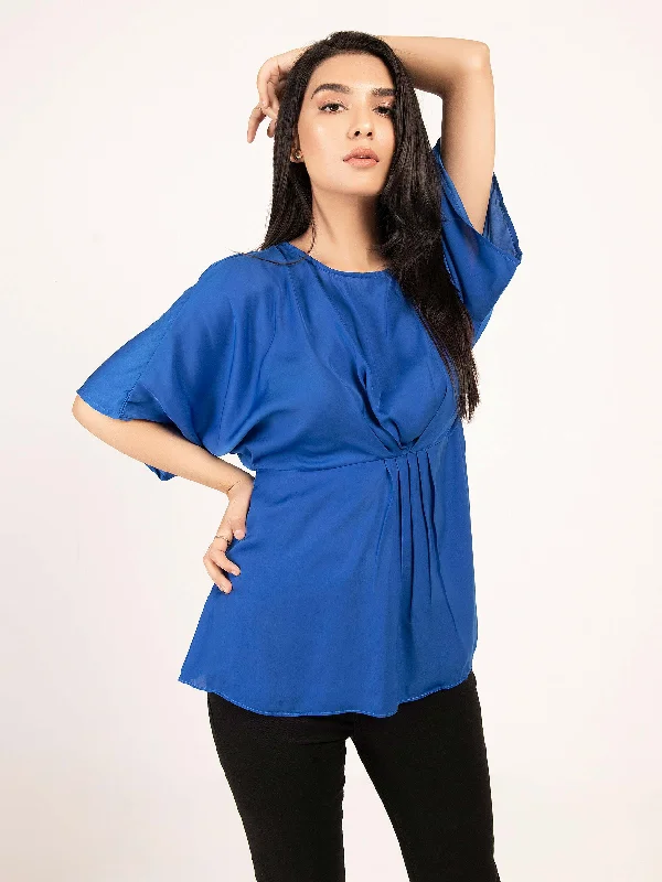 Stylized Silk Top